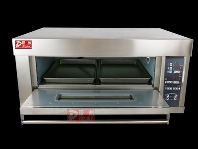 《宇煌》自動電烤箱 帶噴霧蒸汽烤箱 電腦智能烤箱 法式麵包肉棍烤箱一層二盤