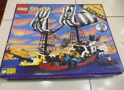LEGO 樂高 全新 6289 黑骷髏號 海盜船 全新未拆 盒況如圖
