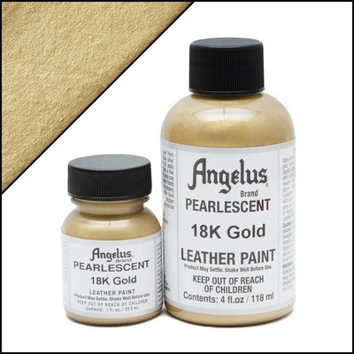 Angelus leather paint [ 18K Gold K金 ] 金屬色 METALLIC 改鞋 改色 顏料