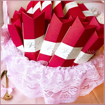 【Sweet Love Pink盒玫瑰湯匙二入禮盒X50份+大提籃X1個】-婚禮小物/桌上迎賓禮/送客禮/二次進場/贈品