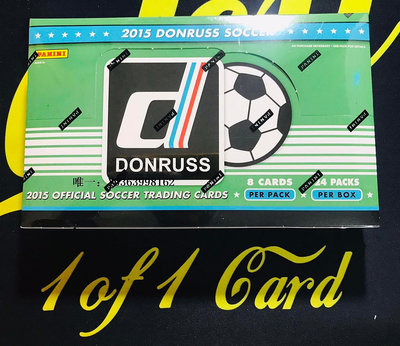 足球卡片2015 Panini Donruss Soccer Hobby 元年 足球 球星卡 盒卡/包卡收藏卡