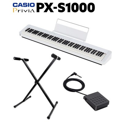 ☆陽光音樂城☆全新公司貨 可分期CASIO 卡西歐PX-S1000 數位鋼琴 88鍵電鋼琴 可外出裝電池