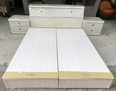 鑫高雄駿喨二手貨家具(全台買賣)----※全新※ 雙人床 雙人床組 床頭櫃 床底 3尺 5尺 6尺 單人 床邊櫃