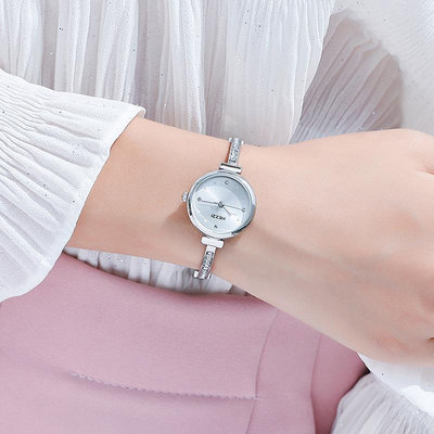 熱銷 珂紫kezzi手錶腕錶女士ins風簡約氣質精美小巧錶盤時尚細帶防水手鏈錶45 WG047