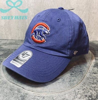 [SREY帽屋]預購＊47 Brand CLEAN UP MLB 芝加哥小熊 經典LOGO 美國限定購入 棒球帽 老帽