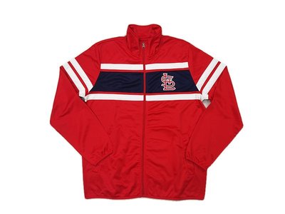 [現貨]美國職業棒球MLB刺繡外套 聖路易紅雀St.Louis Cardinal大聯盟運動夾克 休閒散步跑步生日交換禮物