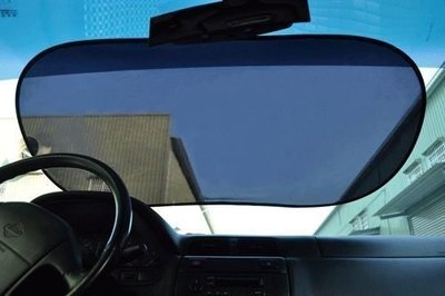【吉特汽車百貨】Car Life 高效能魔術靜電遮陽圓弧-前後擋專用(一入)抗UV 遮陽率高