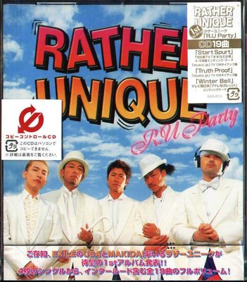 K - RATHER UNIQUE - R.U Party - 日版 - NEW
