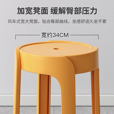 塑料椅子加厚家用代簡約凳子靠背書桌用餐廳餐桌椅子可疊放