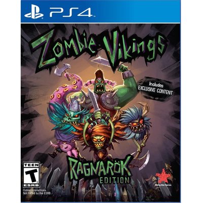 【一起玩】 PS4 殭屍維京 萬物滅絕版 英文美版 Zombie Vikings Ragnarok Edition
