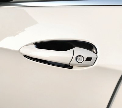 圓夢工廠 Benz 賓士 W204 C180 C200 C220 C250 C300 烤漆黑 車門把手防刮門碗 保護內襯