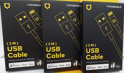 彰化手機館 犀牛盾 Lightning to USB 充電線 iPhone12Pro i11 i13 2M 傳輸線 蘋果認證