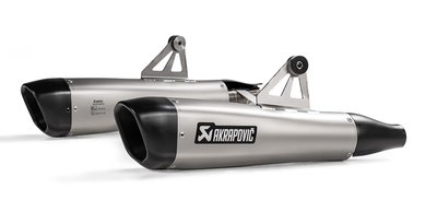 【鐵人館】Triumph Bonneville T120 T100 排氣管 akrapovic