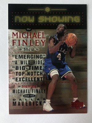 [NBA]1999 Upper Deck Now Showing "MICHAEL FINLEY " 特卡 #NS6