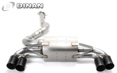【樂駒】DINAN BMW 1M E82 排氣管 尾段 消音器 黑 改裝 套件 尾飾管 性能 強化