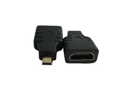 SAFEHOME HDMI母 轉 Micro HDMI公 鍍金 轉接頭 CA3801
