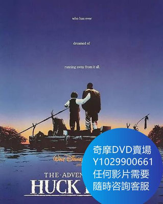 DVD 海量影片賣場 哈克·貝利·芬歷險記/小鬼闖天關 電影 1993年