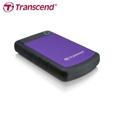 [原廠保固] 創見 2TB StoreJet 25H3 USB3.0 紫色 行動硬碟 (TS-25H3P-2TB)