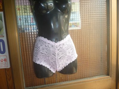 (~oriental lily mall~) 台灣製 ~ 萊卡彈性蕾絲內褲 ~ 有淺紫 , 淺綠 , 淺藍 , 黑色 ~ 購於東森購物