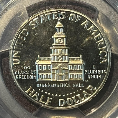 PCGS PR69DCAM 美國獨立二百周年精制紀念幣50美