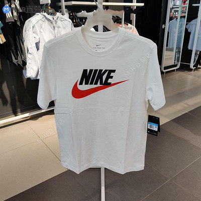 Nike 耐吉 男裝短袖NSW印花經典T恤 AR5005-100