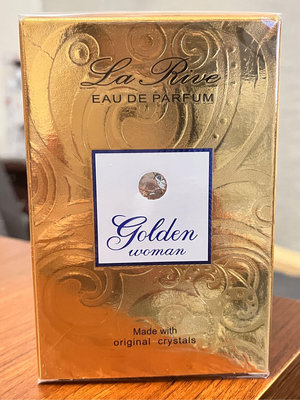 LA RIVE Golden Woman施華洛（金）淡香精75ml