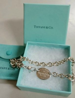 TIFFANY&CO. Return to Tiffany 經典橢圓牌項鍊