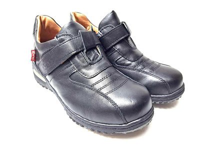 零碼鞋 6號 Zobr 路豹 女款氣墊休閒鞋 BBA59A 黑色 雙氣墊款式 ( BB系列 )特價:990元
