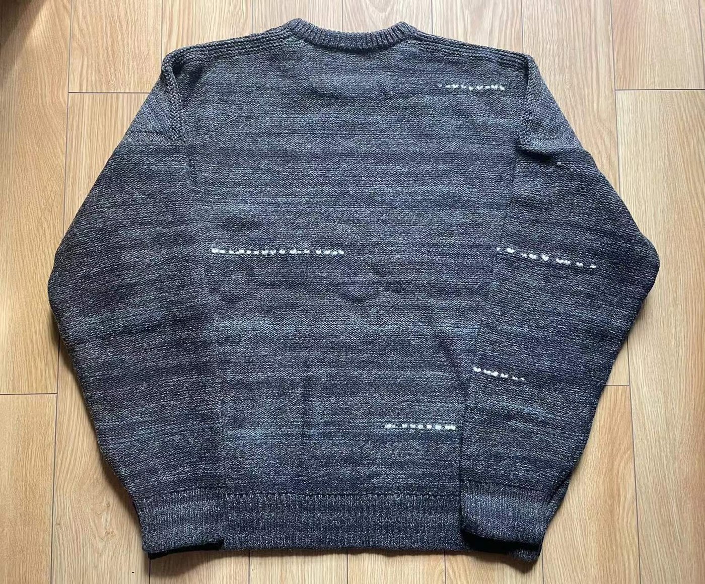 全新特價】【現貨】VISVIM AMPLUS KNIT L/S GRADIENT羊毛混紡針織毛衣