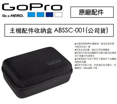 【eYe攝影】現貨 GoPro ABSSC-001 原廠收納包 主機 配件收納盒 硬殼包 收納盒 HERO 5 6 7