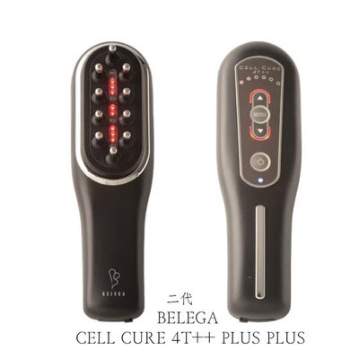 日本BELEGA 二代頭皮按摩 提拉美容儀CELL CURE 4T++ PLUS PLUS