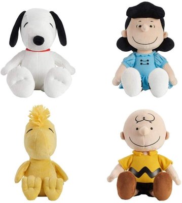 預購 美國 Snoopy 史努比 peanuts 查理布朗 露西 糊塗塌客 可愛Q版玩偶組合 療癒娃娃 公仔娃娃 生日禮