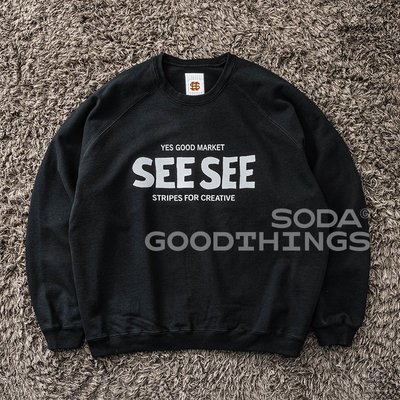 YGM×SEE SEE×S.F.C RAGLAN CREW SWEAT | labiela.com