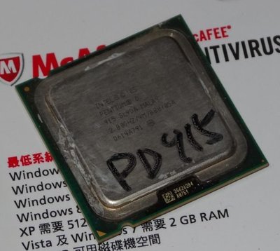 ...點子電腦-北投...中古良品◎雙核心Pentium D 925 2.8G/2M/800◎使用正常130元