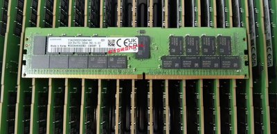 三星原廠32G 2RX4 PC4-3200AA伺服器記憶體DDR4 3200 REG ECC RDIMM