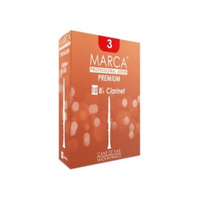 【 Marca】 法國Marca Bb Clarinet Premium 天然竹片 *10