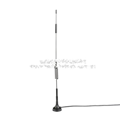 5dbi / 14.5cm高 lora 433mhz 470MHZ 無線模組高增益全向吸盤天線  SMA內針 W2-1