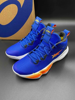 asics Nova Surge 2 藍 1061A040-400 shocking orange 籃球鞋