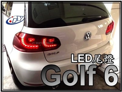 》傑暘國際車身部品《全新超炫 vw 福斯 golf6代golf09 年 R20 款式 LED 尾燈 限量款
