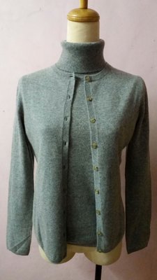 日本UNTITLED100%喀什米爾2件式毛衣
