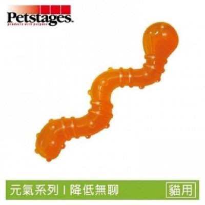 美國Petstages 329 貓薄荷毛毛蟲 貓草香味 安全有嚼勁 拍打玩具