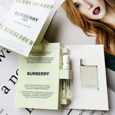【BURBERRY】HER 晨曦之翼女性淡香水 1.5ml 針管香水 噴式設計 原廠公司貨 試管香水 體驗 試用 德國製