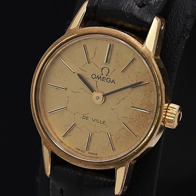 【精品廉售/手錶】Omega de ville歐米茄  手動上鍊機械女腕錶*佳品*瑞士精品*名錶隨便賣