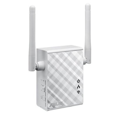 💓好市多代購/免運最低價💓 ASUS N300無線網路延伸器 RP-N12 兩支外置式天線 2.4GHZ 速度可達 300MB 增強 WIFI 訊號覆蓋範圍