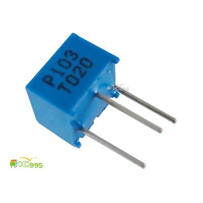 (ic995) 精密可調電阻 BOURNS 3362P-1-103 10KΩ 1/2W ±10% 電位器 #4342