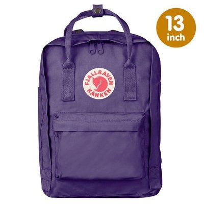 瑞典Fjallraven小狐狸北極狐Kanken 13吋電腦空肯包27171-580深紫色Purple電腦包書包筆電包