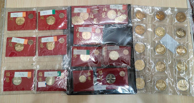 慈濟 紀念紅包 紀念幣　1998-2024　全部28個　 非常難一次就収集到