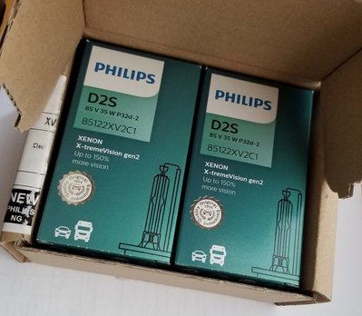 4800K D2S Hid Philips +150% Xtreme Vision G2 3200lm Osram