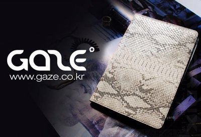 【愛瘋潮】免運  現貨 限量搶購 韓國 Gaze Milk Snake iPad Air 奶蛇漆皮手工真皮皮套