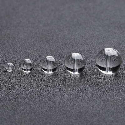 ☯玉玲瓏☯正品天然白水晶串珠散珠子 原創DIY手工手鏈飾品水晶珠簾配件材料（一組100顆）